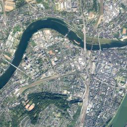 Koblenz High Resolution Satellite Map