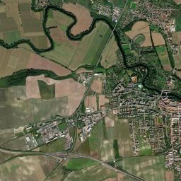 Louny High Resolution Satellite Map