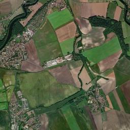 Černčice High Resolution Satellite Map