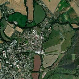 Jaroměř High Resolution Satellite Map