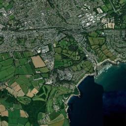 St Austell High Resolution Satellite Map