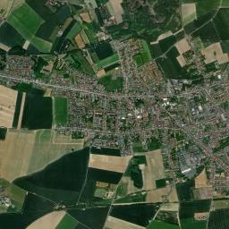 Auberchicourt High Resolution Satellite Map