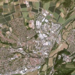 Bad Neustadt an der Saale High Resolution Satellite Map
