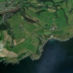 Newton Ferrers High Resolution Satellite Map