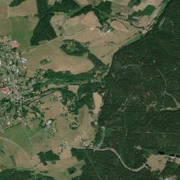Hranice High Resolution Satellite Map
