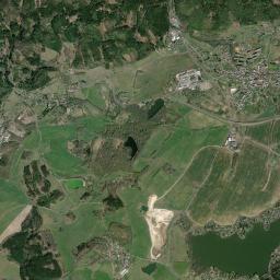 Hroznětín High Resolution Satellite Map