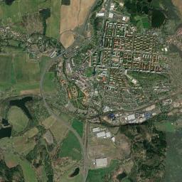 Ostrov High Resolution Satellite Map