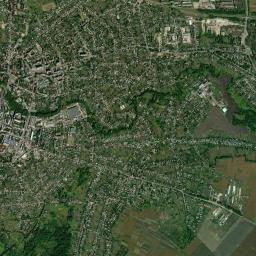 Okhtyrka High Resolution Satellite Map