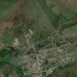 Vovchans’k High Resolution Satellite Map