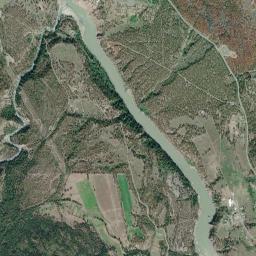 Aerial view of Lytton Panning Reserve (Site 1)