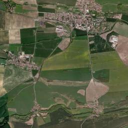 Zlonice High Resolution Satellite Map