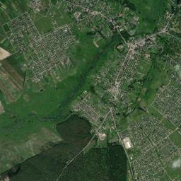 Brusyliv High Resolution Satellite Map