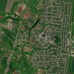 Zolochiv High Resolution Satellite Map