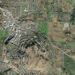 CA, CA locator map