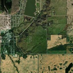 Minnedosa High Resolution Satellite Map