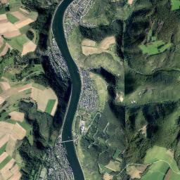 Oberfell High Resolution Satellite Map