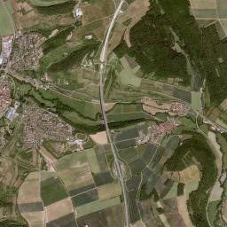 Münnerstadt High Resolution Satellite Map