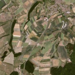 Sulzfeld High Resolution Satellite Map
