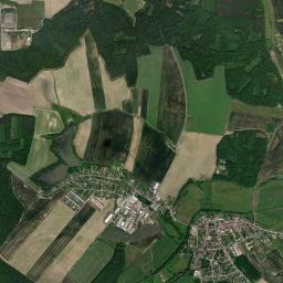 Nechanice High Resolution Satellite Map