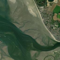 Le Crotoy High Resolution Satellite Map