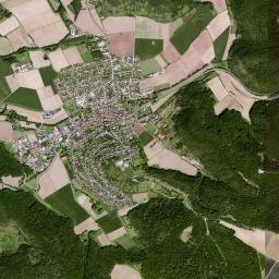 Nüdlingen High Resolution Satellite Map