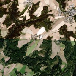 Presseck High Resolution Satellite Map