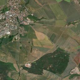 Podbořany High Resolution Satellite Map