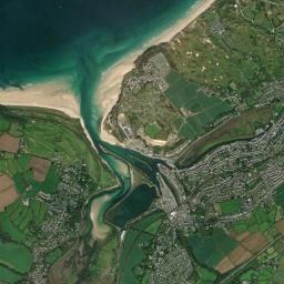 Uny Lelant High Resolution Satellite Map