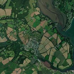 Mylor Bridge High Resolution Satellite Map