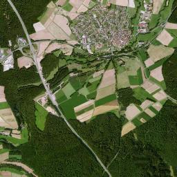 Oberthulba High Resolution Satellite Map