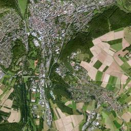 Bad Kissingen High Resolution Satellite Map