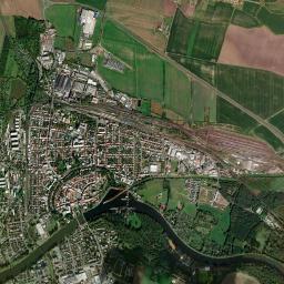 Nymburk High Resolution Satellite Map