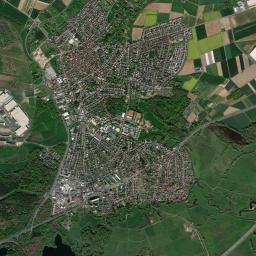 Erlensee High Resolution Satellite Map