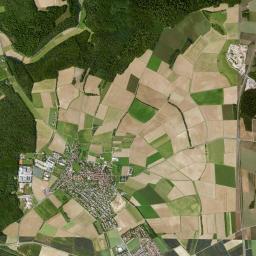Oerlenbach High Resolution Satellite Map