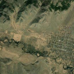 Kudara-Somon High Resolution Satellite Map