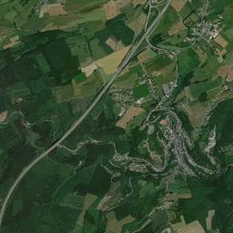 Houffalize High Resolution Satellite Map