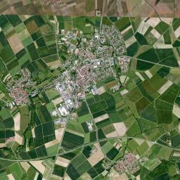 Hofheim in Unterfranken High Resolution Satellite Map