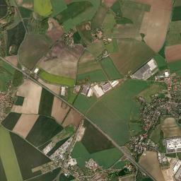 Tuchoměřice High Resolution Satellite Map