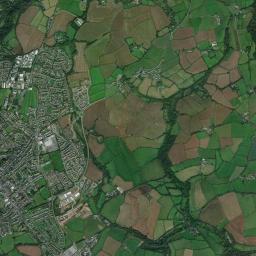 Helston High Resolution Satellite Map
