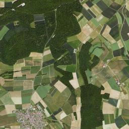 Wasserlosen High Resolution Satellite Map