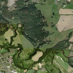 Hohenberg an der Eger High Resolution Satellite Map