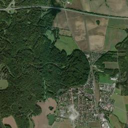 Velký Osek High Resolution Satellite Map