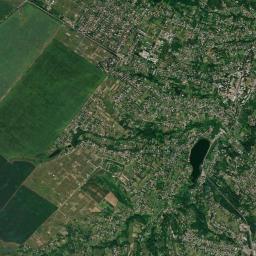 Obukhiv High Resolution Satellite Map