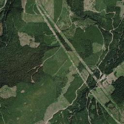 Aerial view of Kettle River Panning Reserve