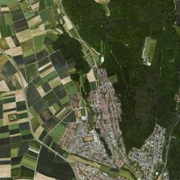 Dittelbrunn High Resolution Satellite Map