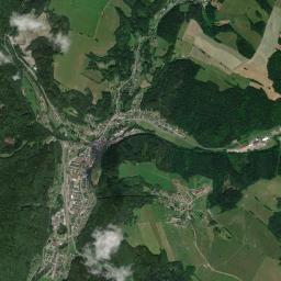 Hanušovice High Resolution Satellite Map
