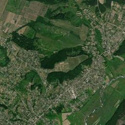 Krasnokuts’k High Resolution Satellite Map