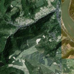 Bacharach High Resolution Satellite Map