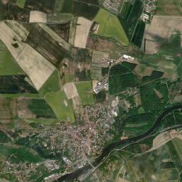 Týnec nad Labem High Resolution Satellite Map