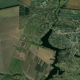 Chudniv High Resolution Satellite Map